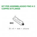 ACCESSORI PER ASSEMBLAGGIO FINO A N° 5 ACCOPPIAMENTI FLANGE